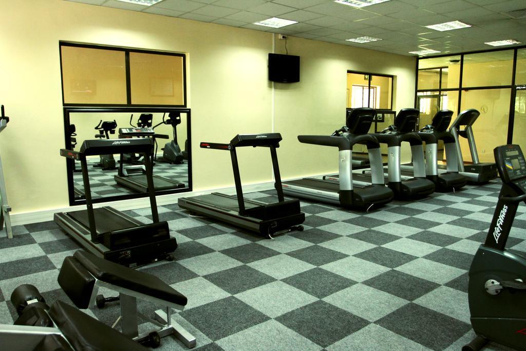 Taj Pamodzi Lusaka Exterior photo The gym at the hotel